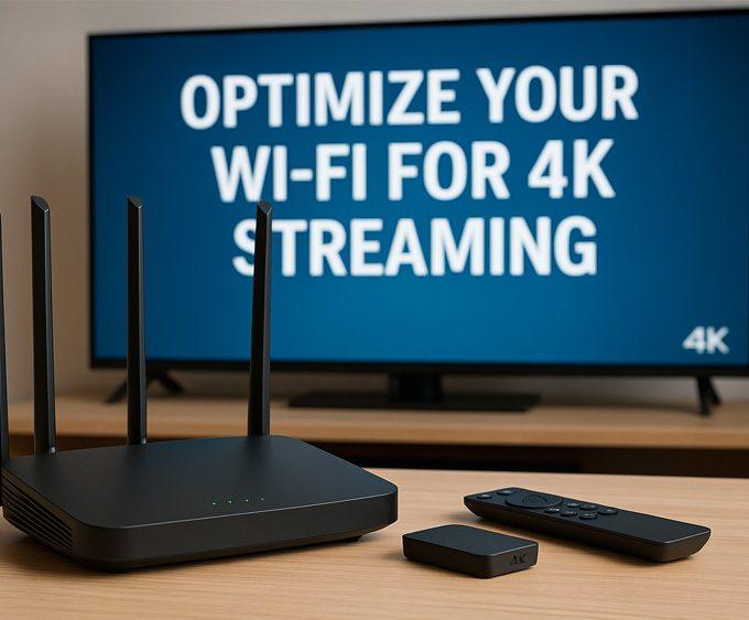 Optimise your Wi-Fi for 4K Streaming