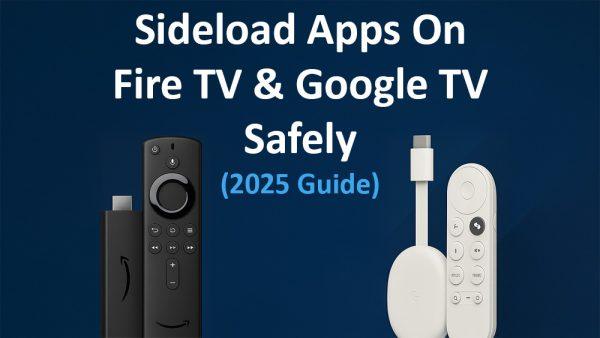 Sideload Apps on Fire TV & Google TV Safely