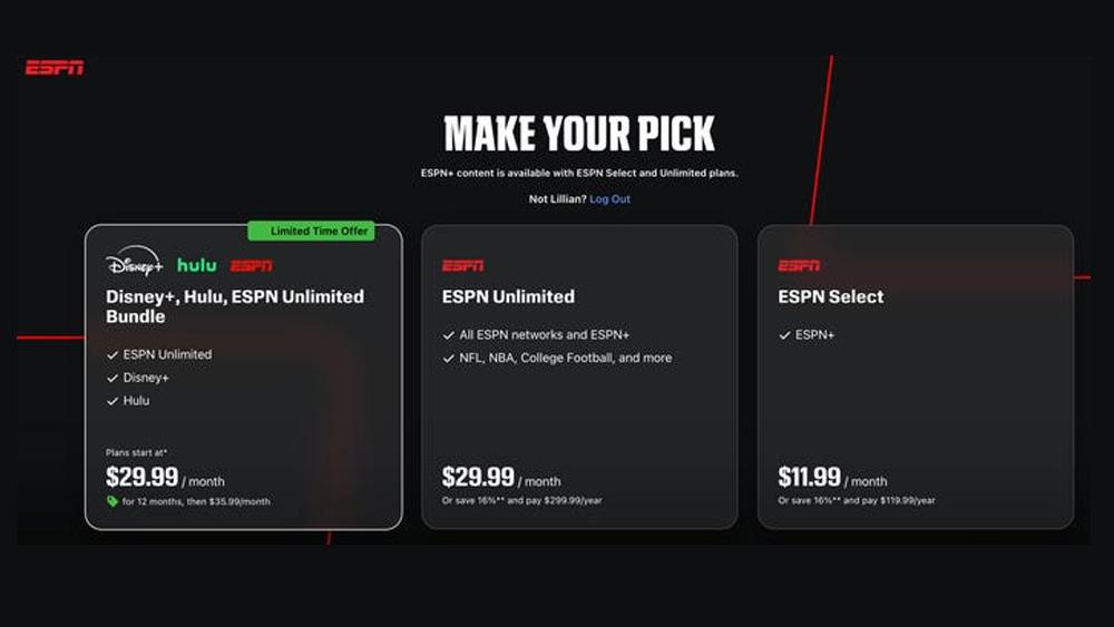 ESPN Select and ESPN Unlimited