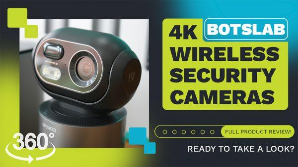 Botslab 4K Wireless Security Cameras