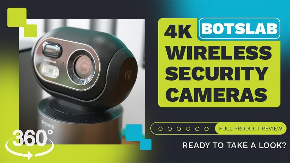 Botslab 4K Wireless Security Cameras