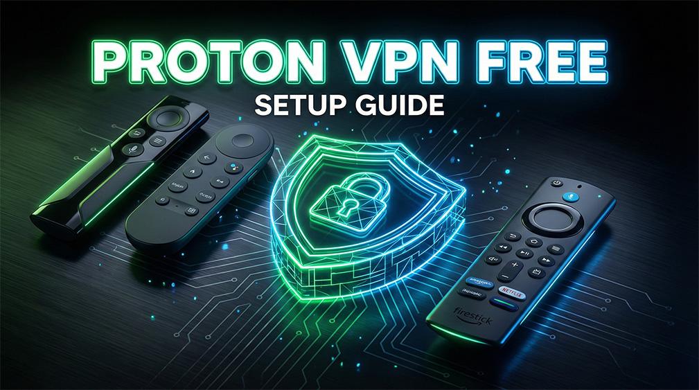 Proton VPN Free on Firestick and Google TV